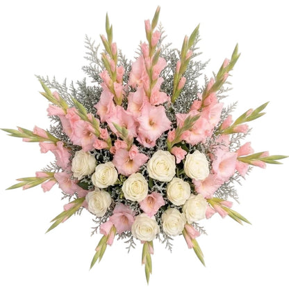 Gladiolus with Roses Bouquet - Florist London