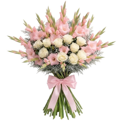 Gladiolus with Roses Bouquet - Florist London