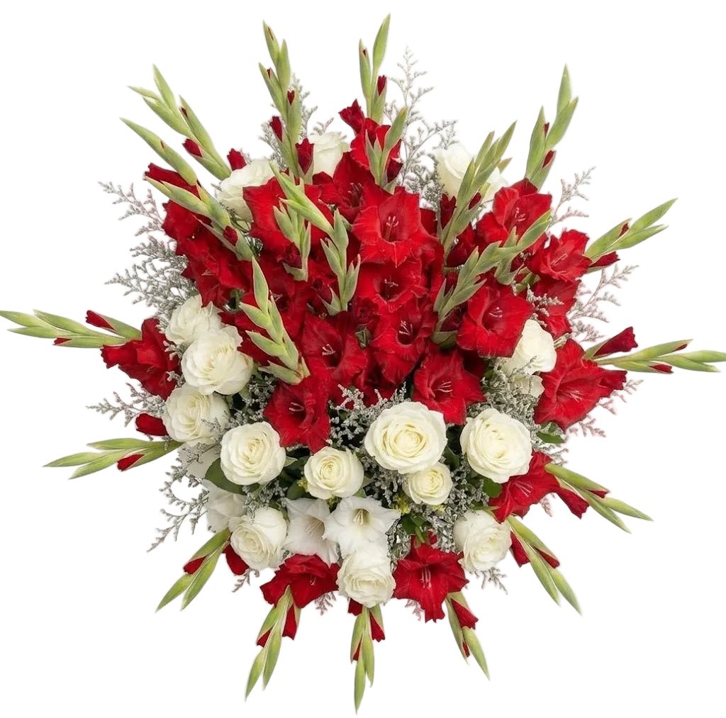 Gladiolus with Roses Bouquet - Florist London