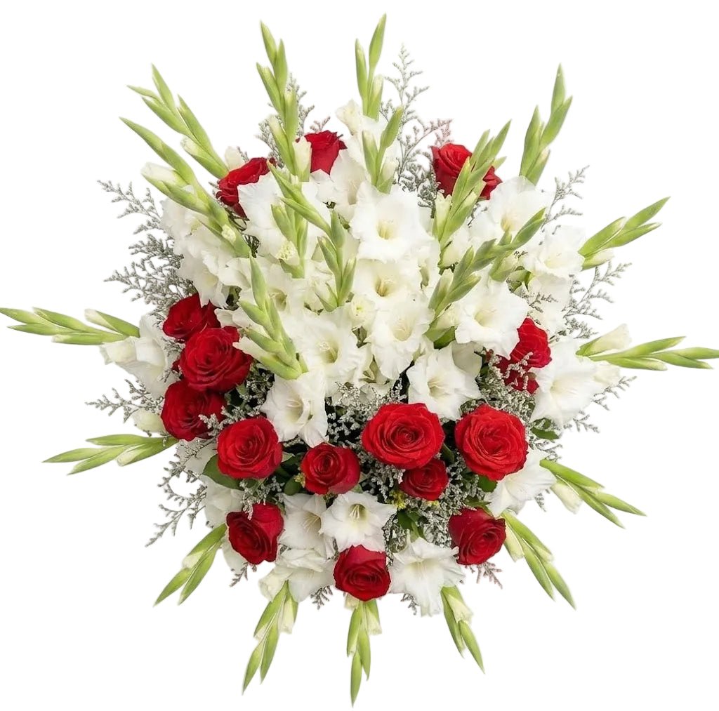 Gladiolus with Roses Bouquet - Florist London