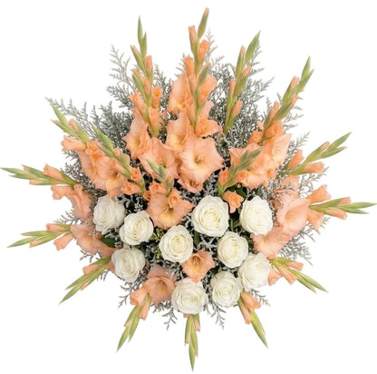 Gladiolus with Roses Bouquet - Florist London