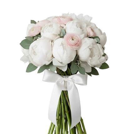 Gorgeous Bouquet of Peonies and Ranunculus - Florist London