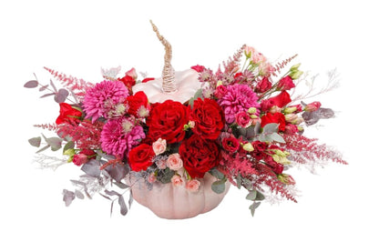 Gorgeous Pink Harvest Pumpkin - Florist London
