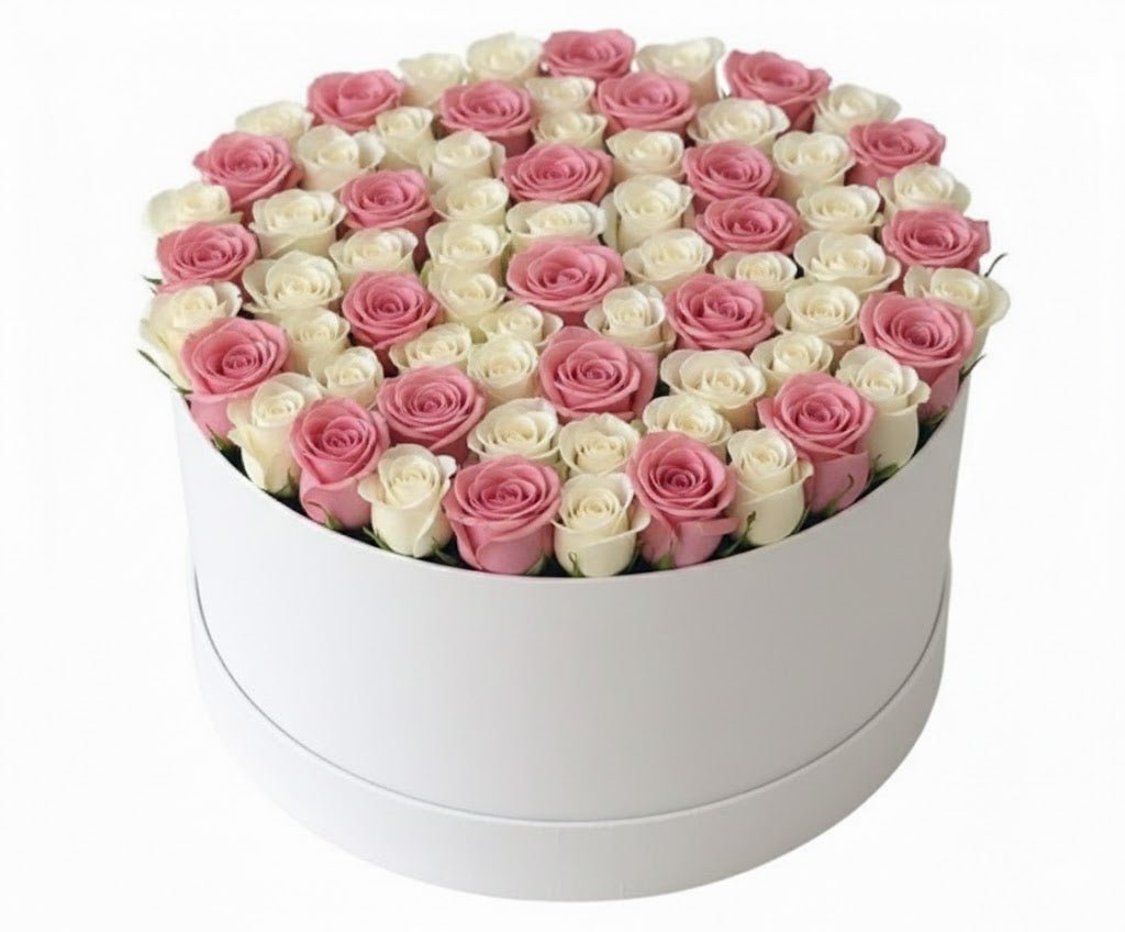 Gorgeous Roses and Spray Roses Box - Florist London