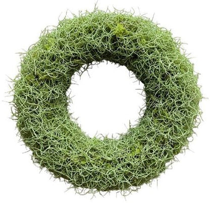 Green Moss and Tillandsia Door Wreath - Florist London