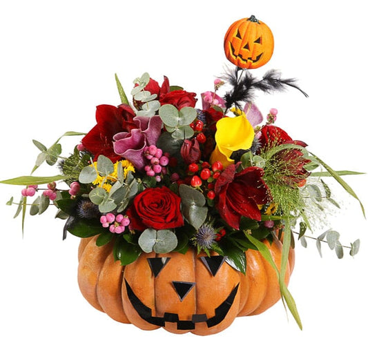 Halloween Magic Pumpkin Composition