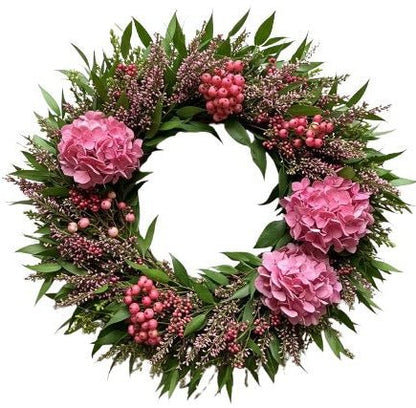 Hydrangea Dreams Meadow Door Ring - Florist London