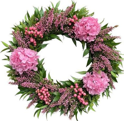 Hydrangea Dreams Meadow Door Ring - Florist London