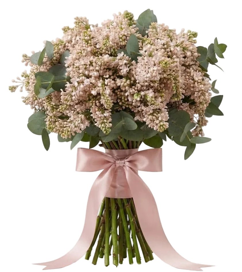 Lilac Bouquet with Eucalyptus - Florist London