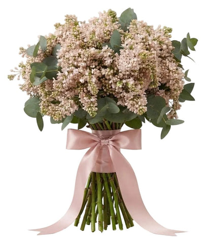 Lilac Bouquet with Eucalyptus - Florist London
