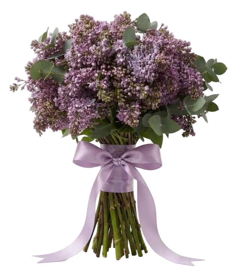 Lilac Bouquet with Eucalyptus - Florist London