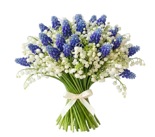 Lily of the Valley with Muscari Bouquet - Florist London
