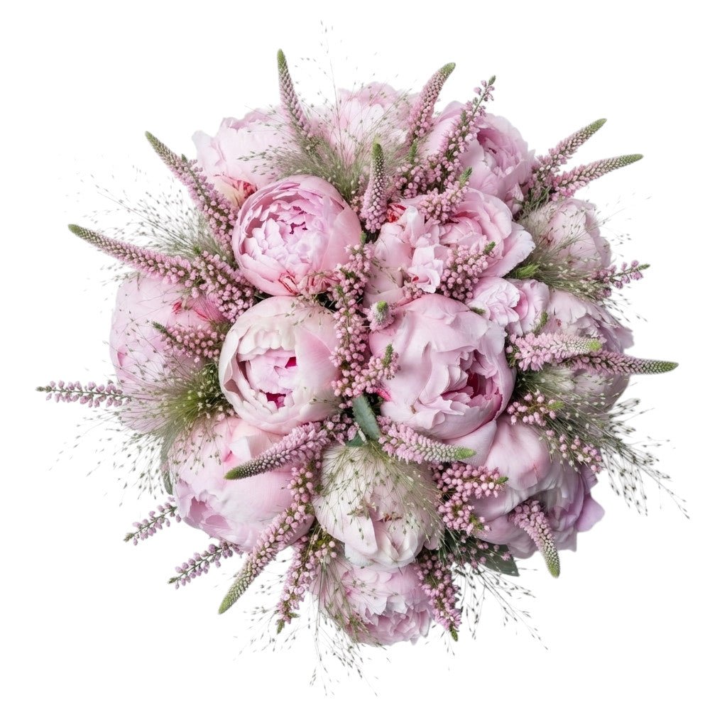 Lovely Bouquet of Peonies and Erica - Florist London