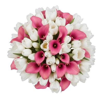 Luxury Calla Lily and Tulips Bouquet - Florist London