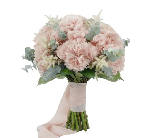 Luxury Hydrangea Bouquet with White Astilbe - Florist London