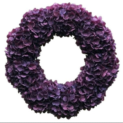 Luxury Hydrangea Door Wreath - Florist London