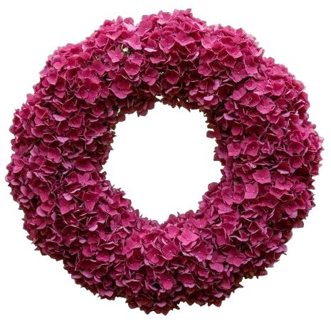 Luxury Hydrangea Door Wreath - Florist London