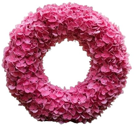 Luxury Hydrangea Door Wreath - Florist London