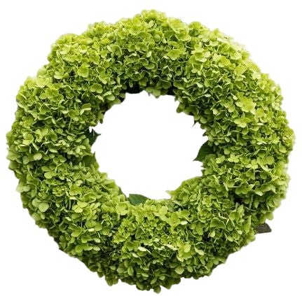 Luxury Hydrangea Door Wreath - Florist London