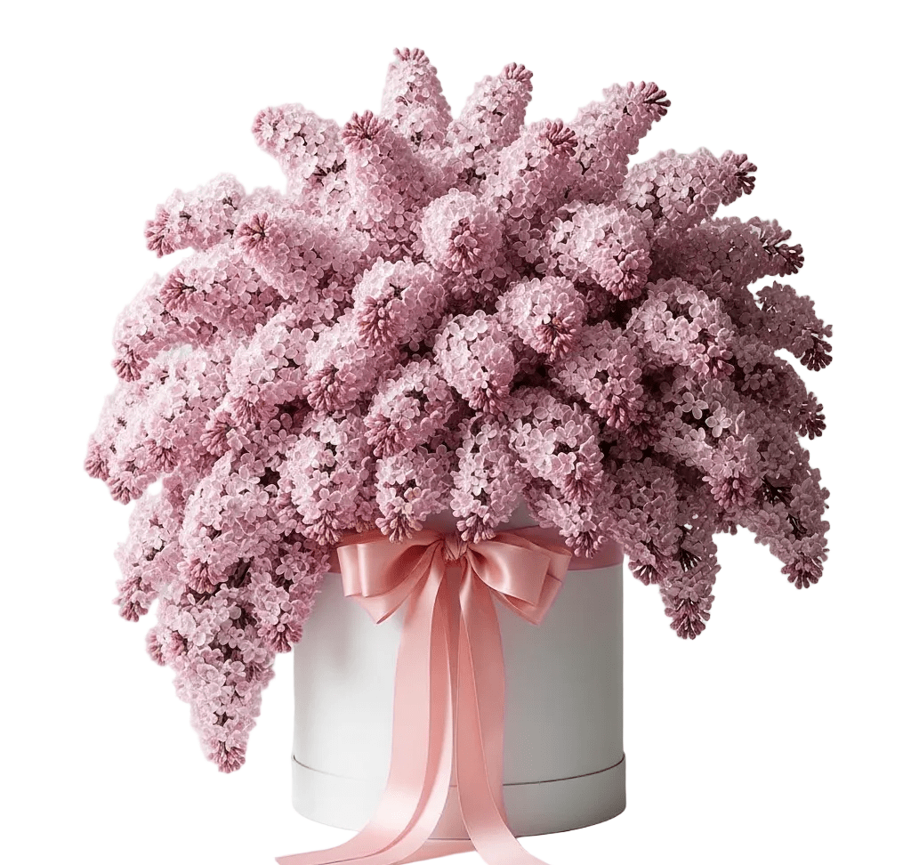 Luxury Lilac Box - Florist London