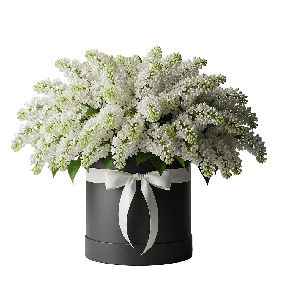 Luxury Lilac Box - Florist London