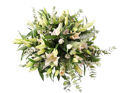 Luxury Lily Bouquet with Eucalyptus - Florist London