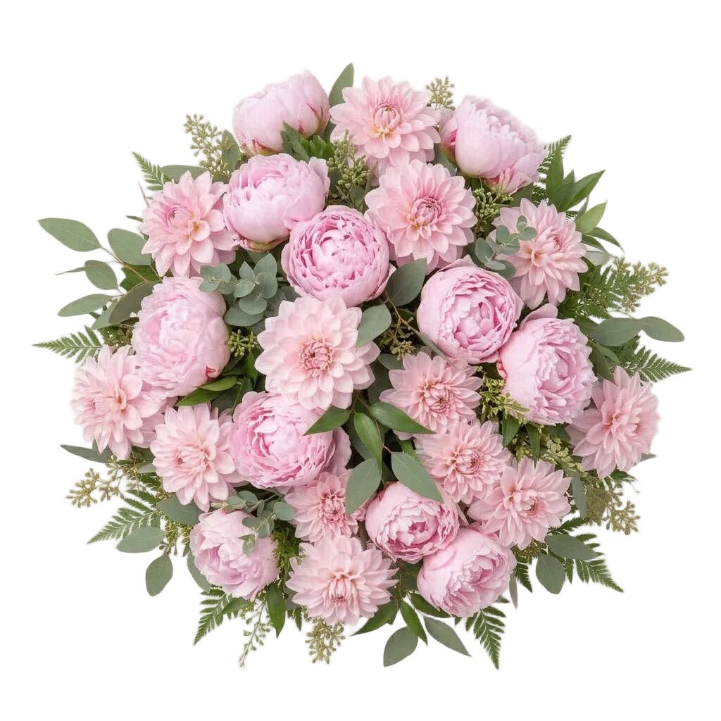 Luxury Peonies and Dahlia Bouquet - Florist London