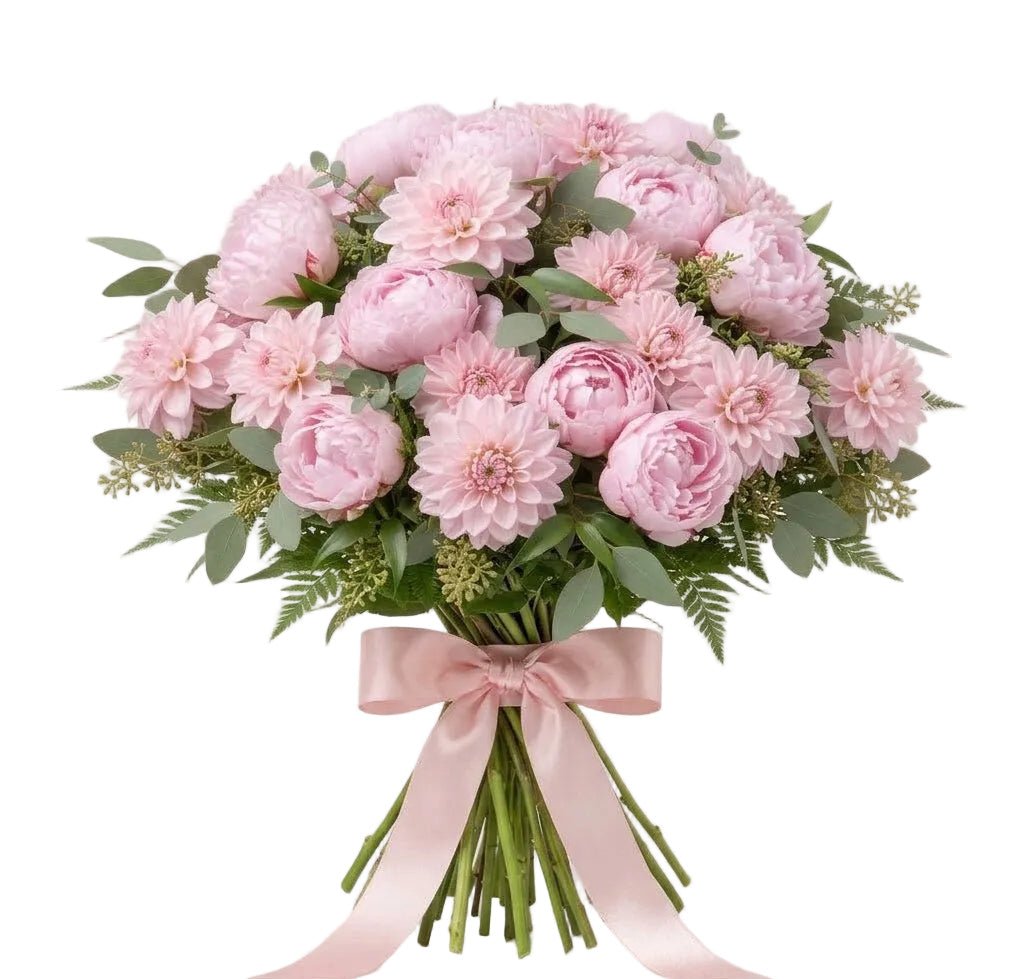 Luxury Peonies and Dahlia Bouquet - Florist London