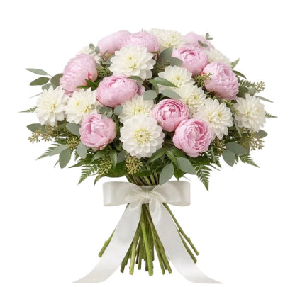 Luxury Peonies and Dahlia Bouquet - Florist London