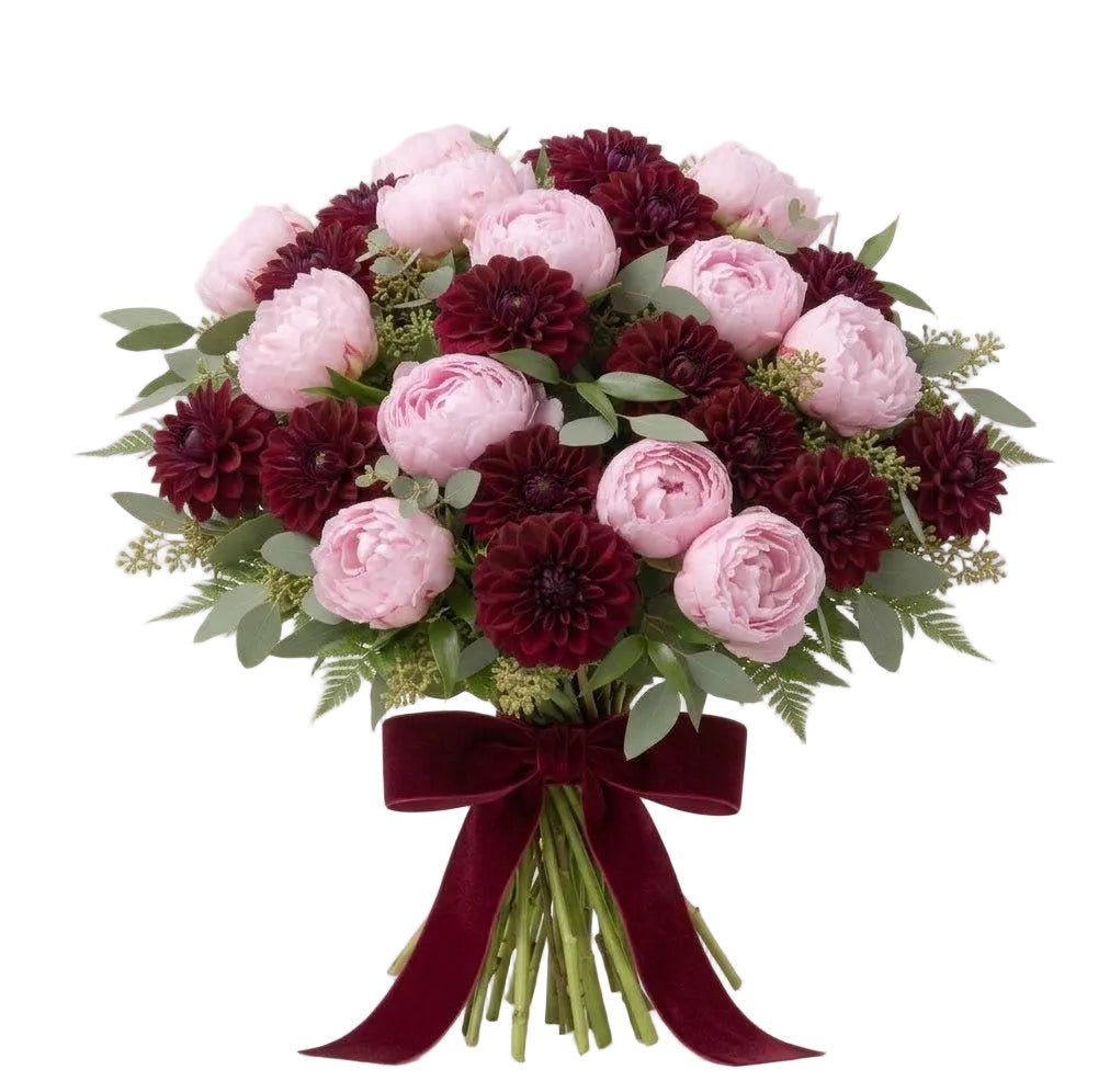 Luxury Peonies and Dahlia Bouquet - Florist London