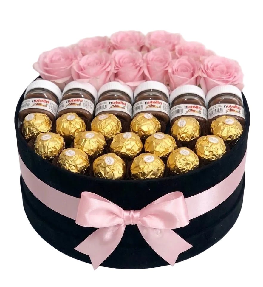 Luxury Roses and Sweets Box - Florist London