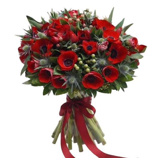 Magic Red Bouquet - Florist London
