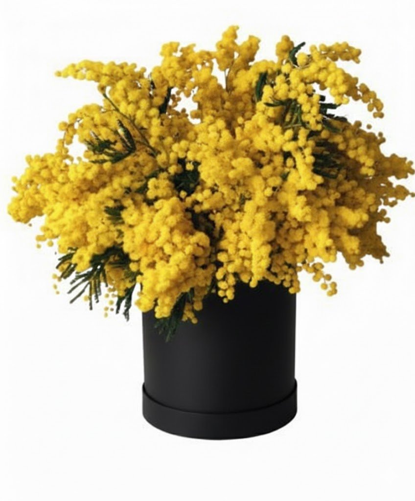 Mimosa Scented Box - Florist London