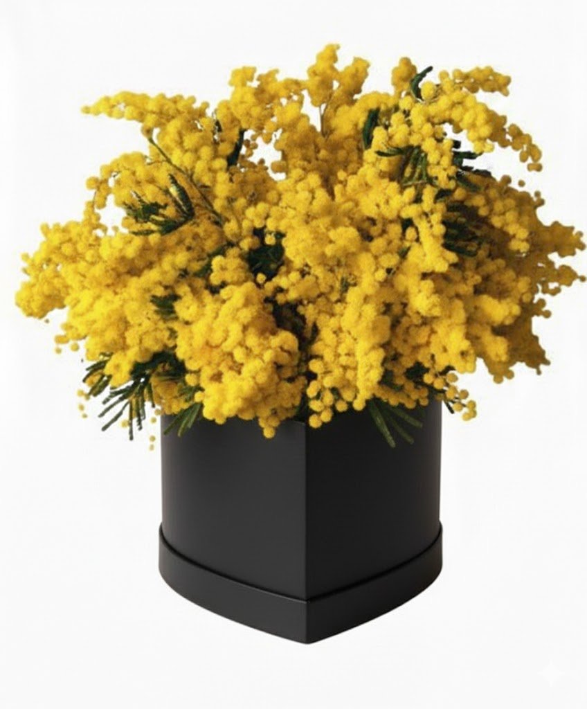 Mimosa Scented Box - Florist London