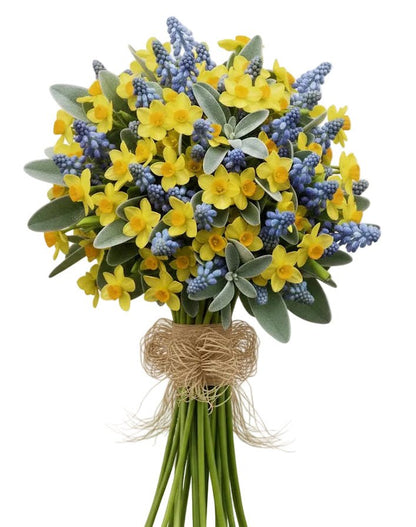 Narcissus and Muscari Bouquet - Florist London