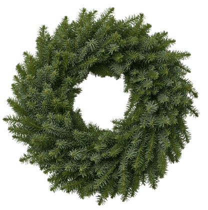 Natural Spruce Door Wreath - Florist London