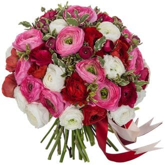 Palette of Ranunculus Bouquet - Florist London