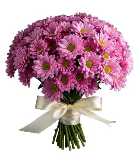 Pink Daisy Chrysanthemum Bouquet - Florist London
