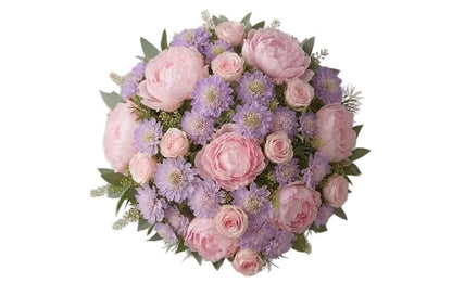 Pink Peonies and Scabiosa Gorgeous Bouquet - Florist London