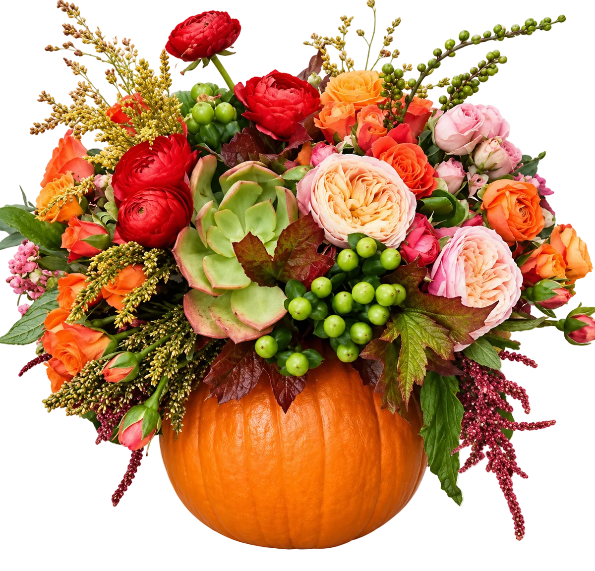 Pretty Pumpkin Arrangement - Florist London