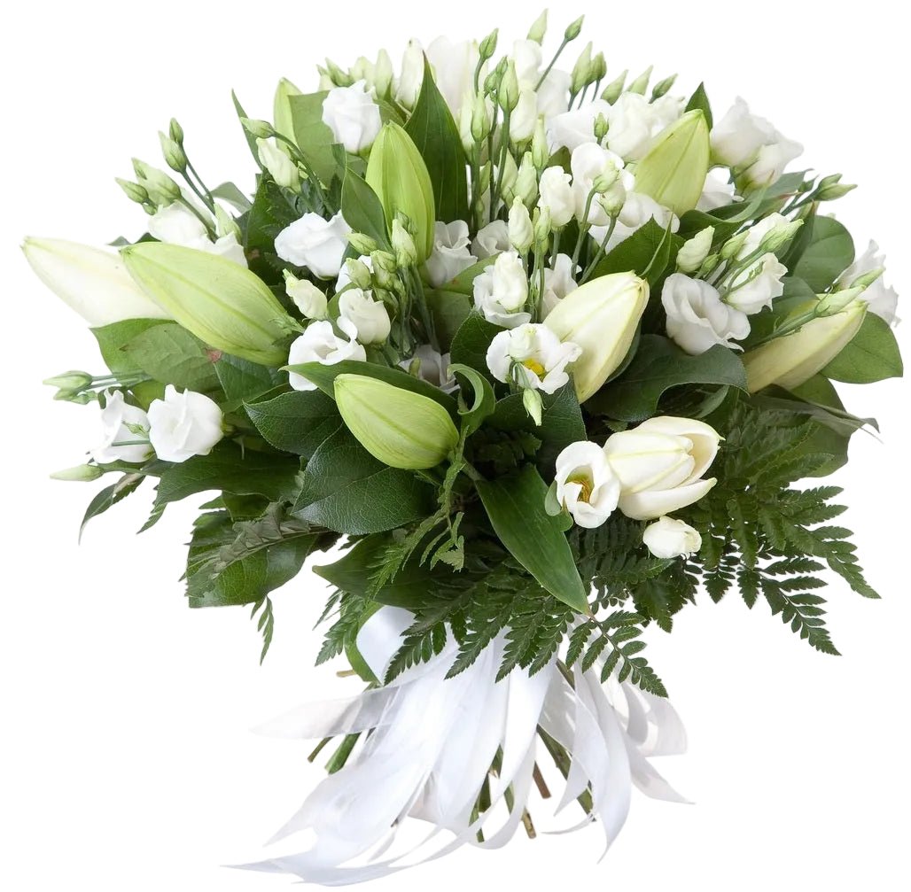 Rafined Lily Bouquet with Lisianthus - Florist London
