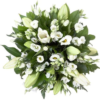 Rafined Lily Bouquet with Lisianthus - Florist London