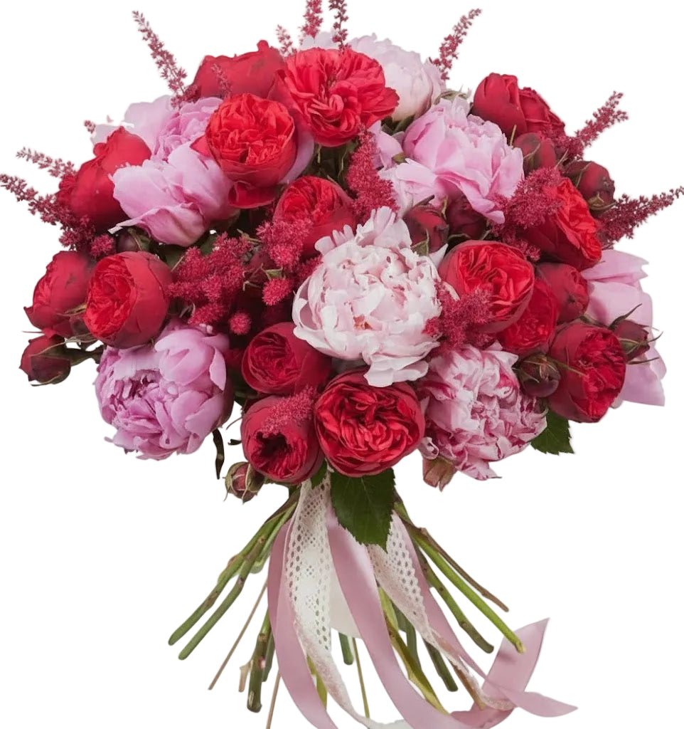 Red Delight Flower Bouquet - Florist London