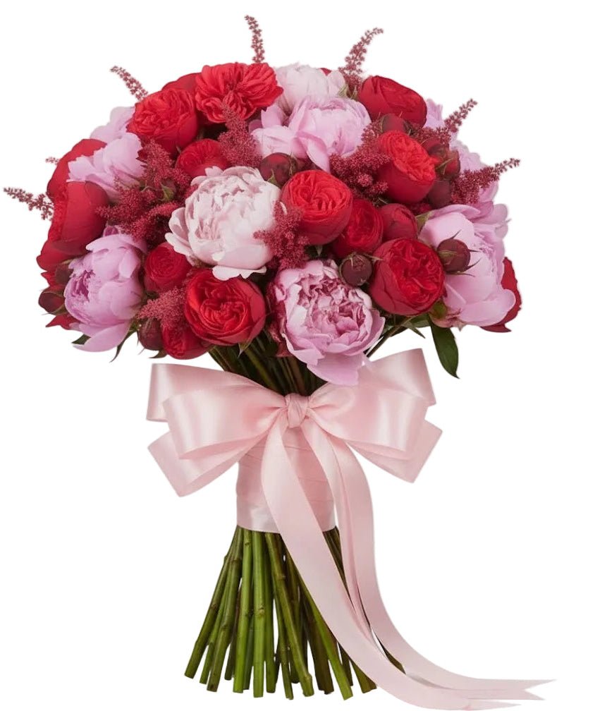 Red Delight Flower Bouquet - Florist London