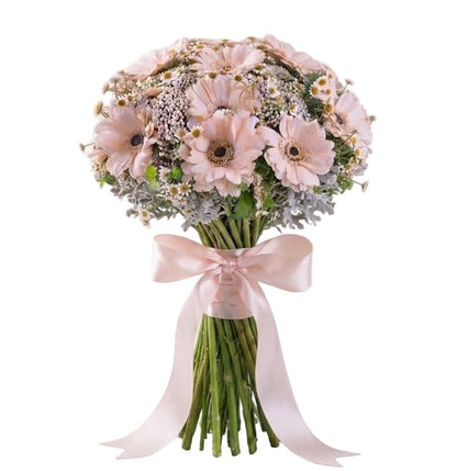 Rice Flowers and Daisy Bouquet - Florist London
