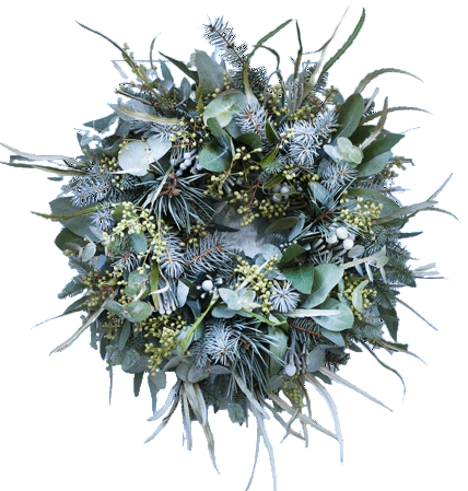 Rustic Woodland Door Wreath - Florist London