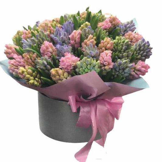 Spring Hyacinths in a Box - Florist London