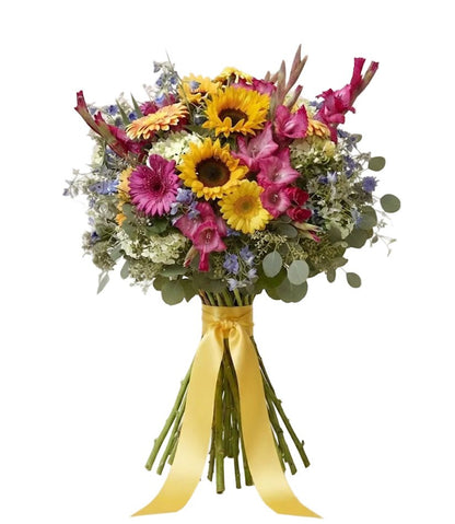 Summer Bouquet with Gladiolus - Florist London