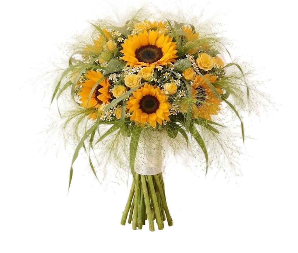 Summer Glow Wildflower Garden Bouquet - Florist London