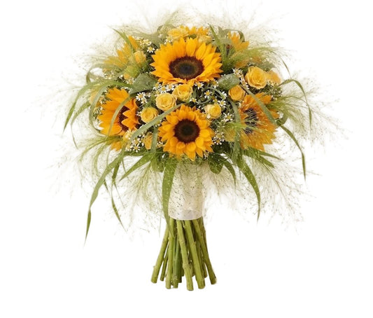 Summer Glow Wildflower Garden Bouquet - Florist London